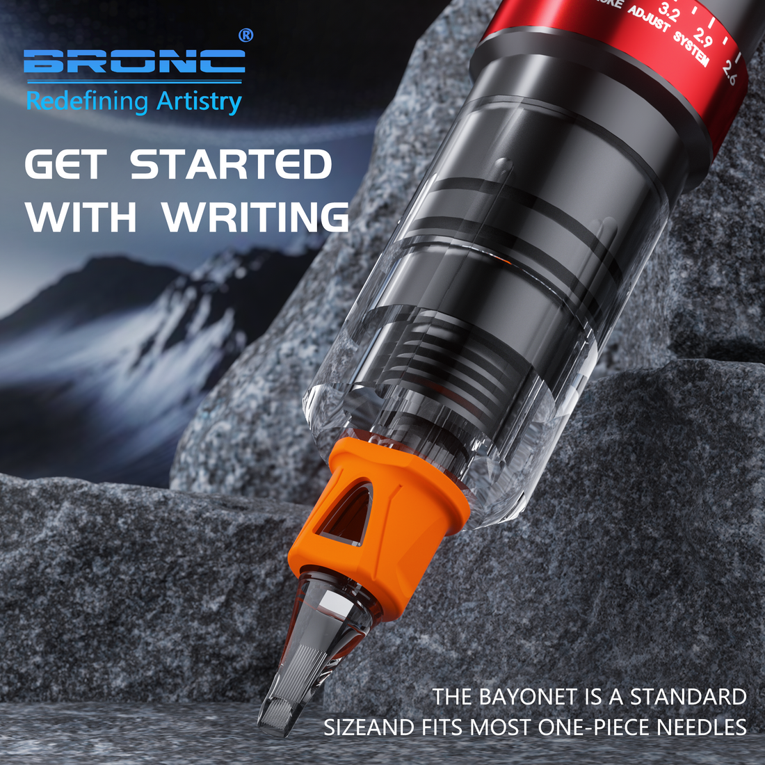 2024 BRONC Max V12 Adjustable Wireless Pen