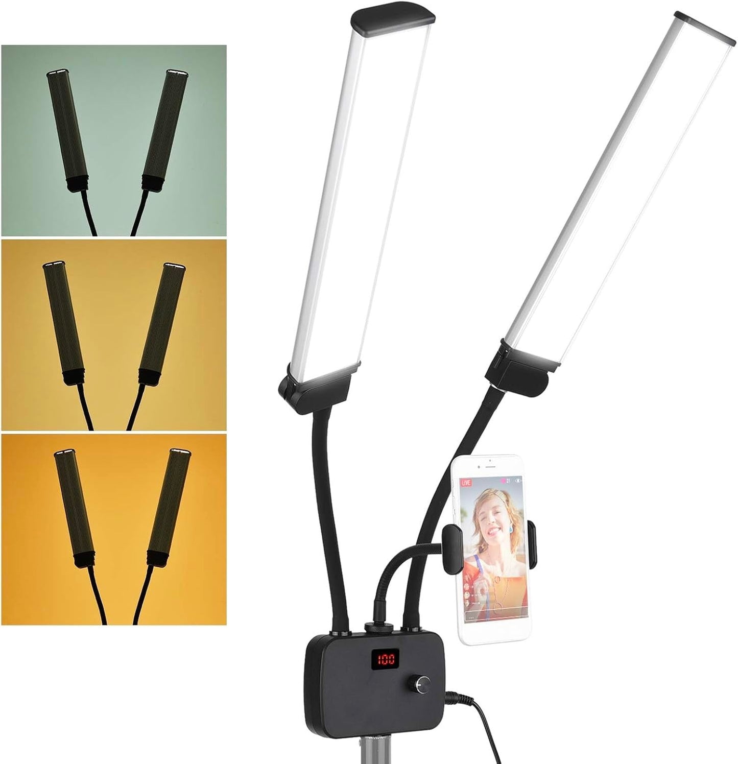 Flexible Double Arms LED Fill Light