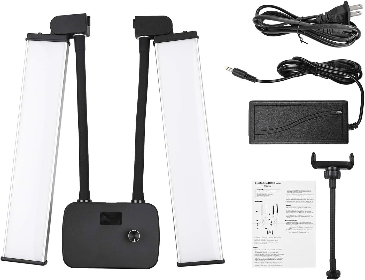 Flexible Double Arms LED Fill Light