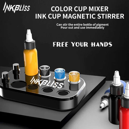TATTOO INK CUP MIXER 8 sites Aluminum alloy frame