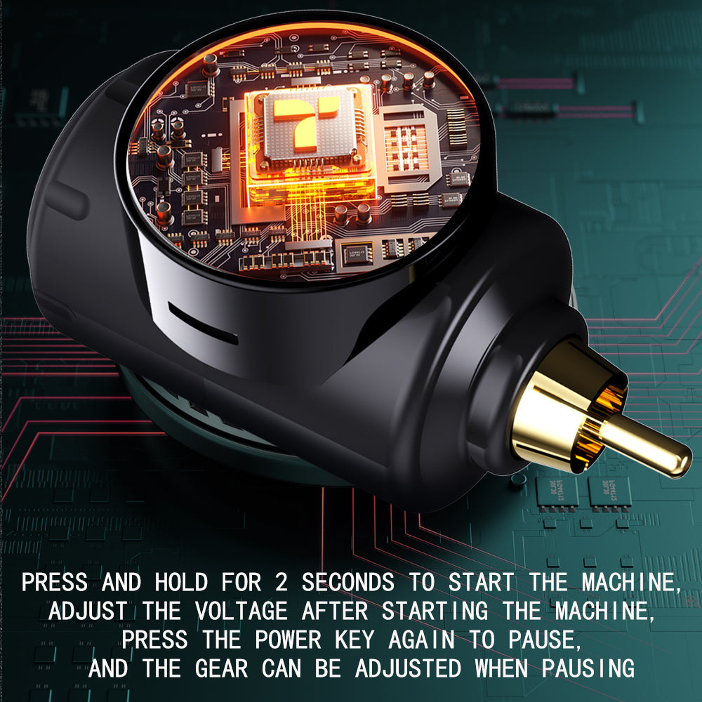 WP4 MINI WIRELESS TATTOO MULTIFUNCTIONAL BATTERY-RCA-1300mA