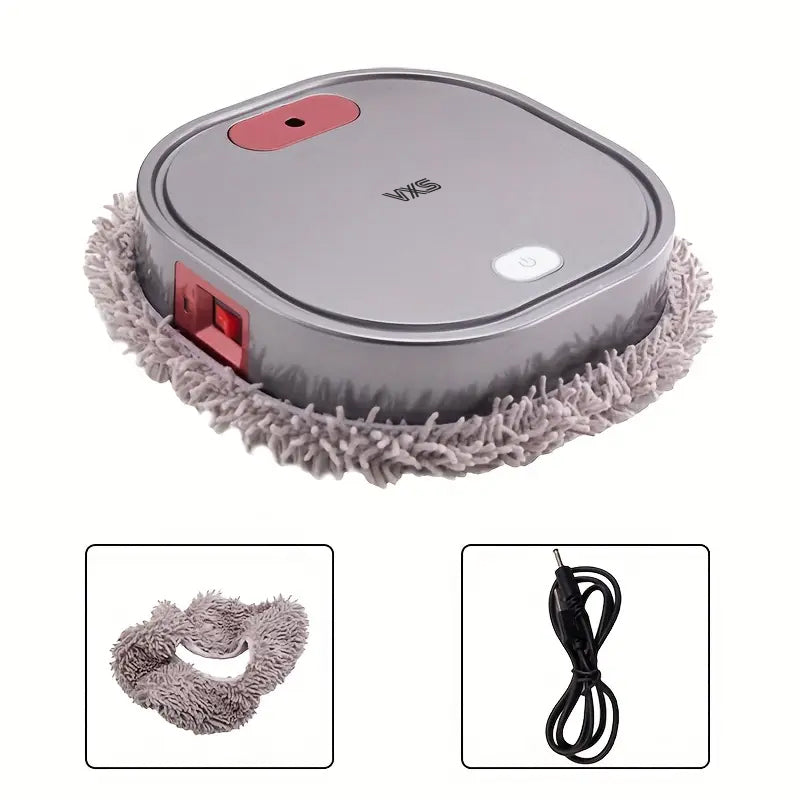 3In1 Household Automatic Spray Mop Robot Commercial Cleaning Robots Floor Scrubber Electric Professionnel Smart Mopping Machine Without adapter plug