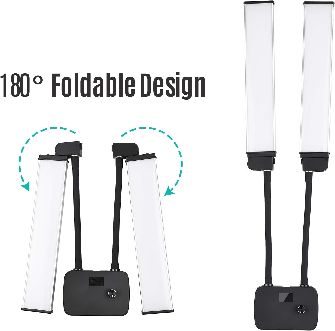 Flexible Double Arms LED Fill Light