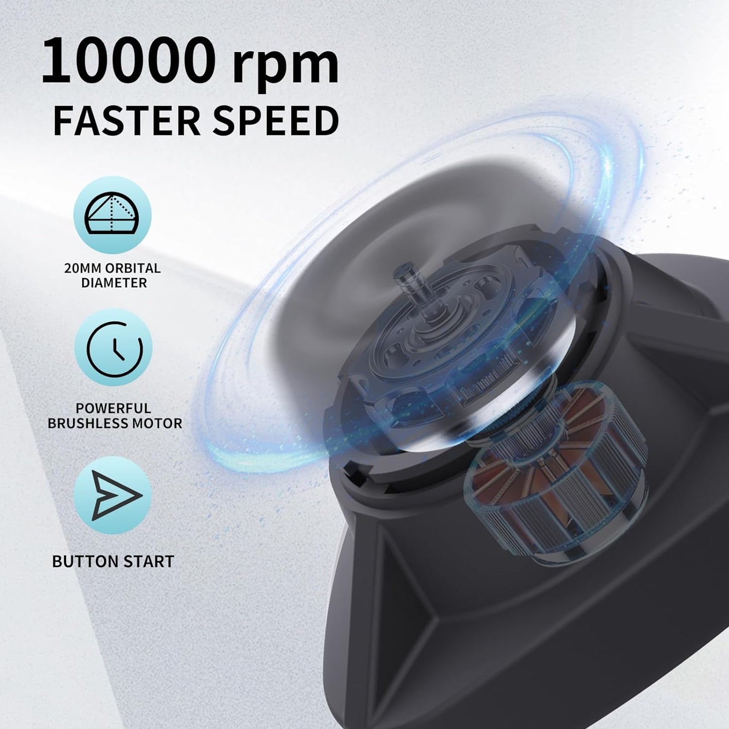 VM-300 Mini Vortex Mixer 10000RPM Lab Mixer
