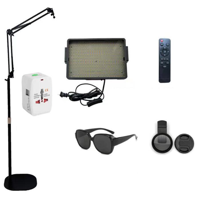 Tattoo removal reflective work & photography light kit