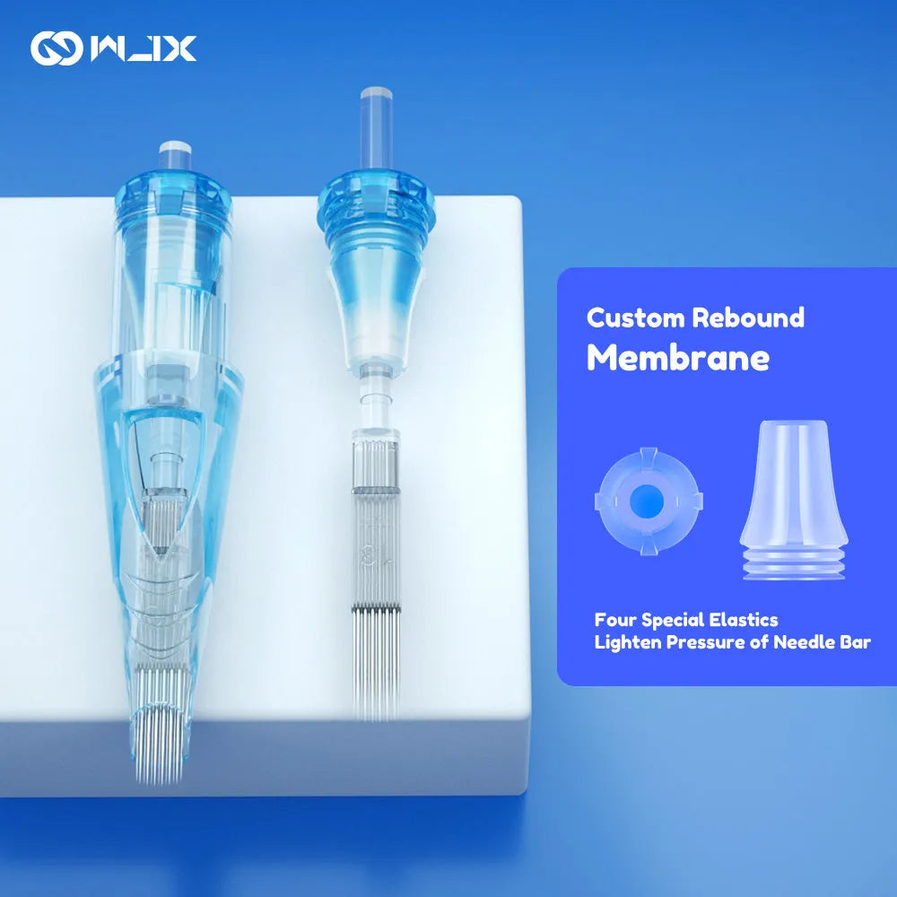 WJX Professional Tattoo Cartridges Needles - 0.35MM/0.30MM Standard Magnum | Box of 20