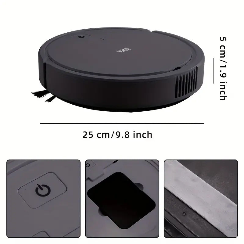Automatic Cleaning Machine Appliances Wireless Sweeper 360 Broom Robot Vacuum Cleaner Floor Home Kitchen Sweep Aspiradora Para Limpiar Muebles