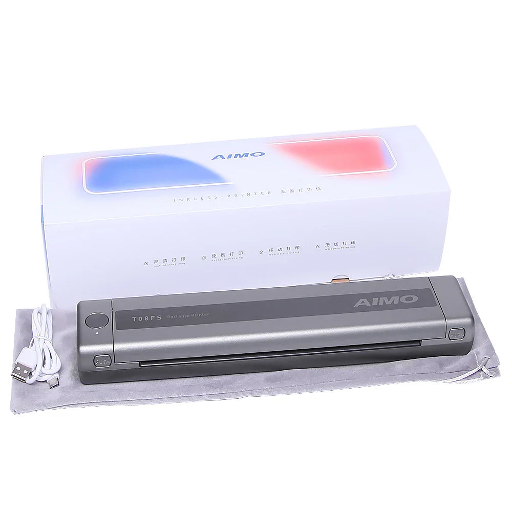 AIMO T08FS Wireless Tattoo Transfer Stencil Printer-Can print shadows